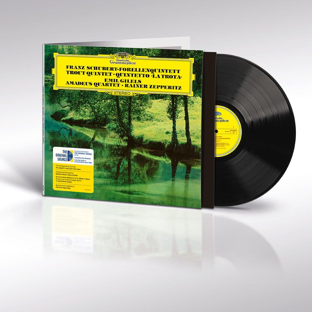 Emil Gilels, Members of the Amadeus Quartet, Rainer Zepperitz - SCHUBERT: Piano Quintet in A Major ‘The Trout’