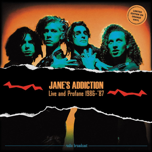 Janes Addiction - Live And Profane 1986-1987 (Orange Vinyl)