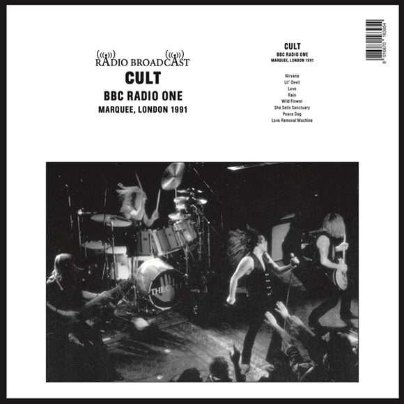 CULT - Bbc Radio One (Marquee. London 1991)