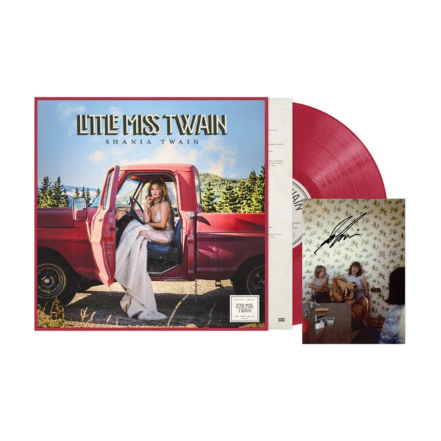 SHANIA TWAIN - Little Miss Twain (Signed / Rosie Red Vinyl) (Indies)