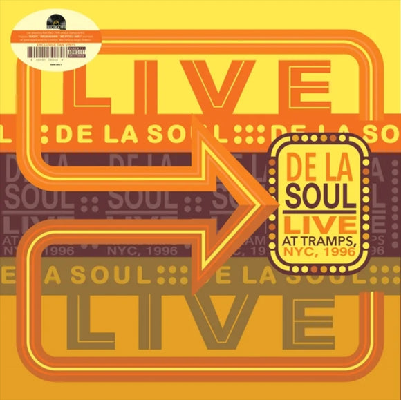 DE LA SOUL - Live At Tramps. Nyc. 1996 (Tan Vinyl) (RSD 2024) (ONE PER PERSON)