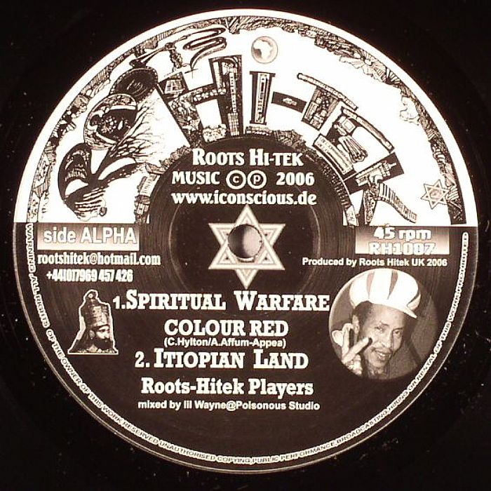 Colour Red – Spiritual Warfare / When I Rise 10”