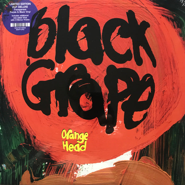 BLACK GRAPE - ORANGE HEAD (TRANS PURPLE RT LP 1 / BLACK COLOUR LP 2)