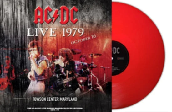 AC/DC - Live 1979 At Towson Center (Red Vinyl)