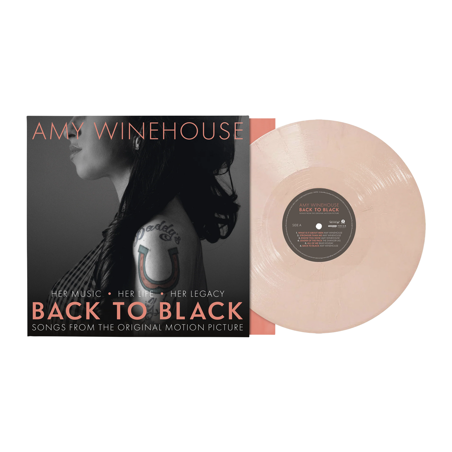 Amy Winehouse / Various - Back To Black (Songs From The Original Motion Picture) (Peach Vinyl)
