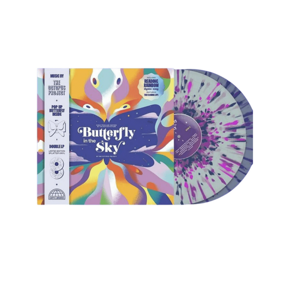 The Octopus Project - Butterfly in the Sky [2LP Rainbow Splatter color vinyl] (USA RSD 2024) (ONE PER PERSON)