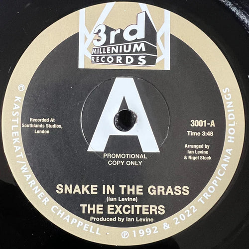 EXCITERS - SNAKE IN THE GRASS / SHADOW IN MY MEMORY [7" Vinyl]