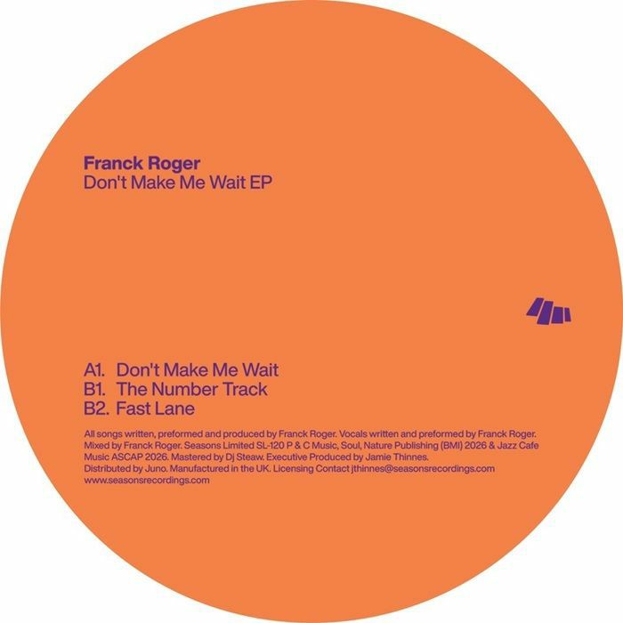 Franck ROGER - Don't Make Me Wait