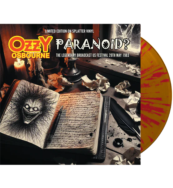 OZZY OSBOURNE - Paranoid? (Orange/Red Splatter Vinyl)