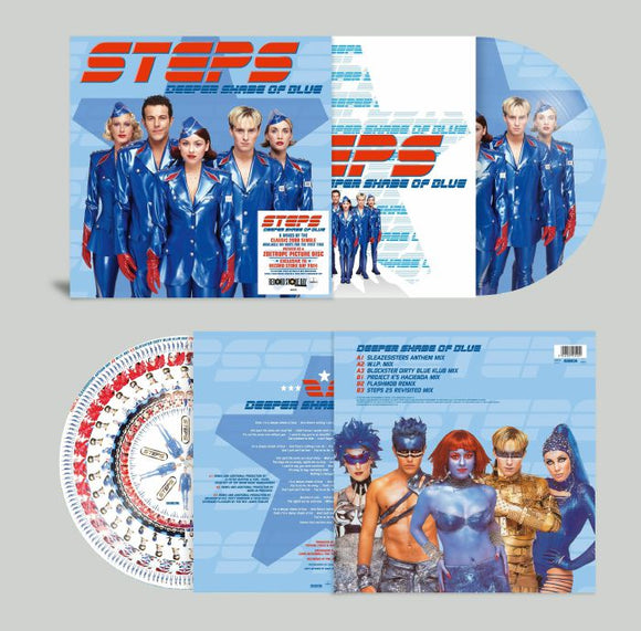 STEPS - Deeper Shade Of Blue - The Remixes (Zoetrope Picture Disc) (Rsd 2024)