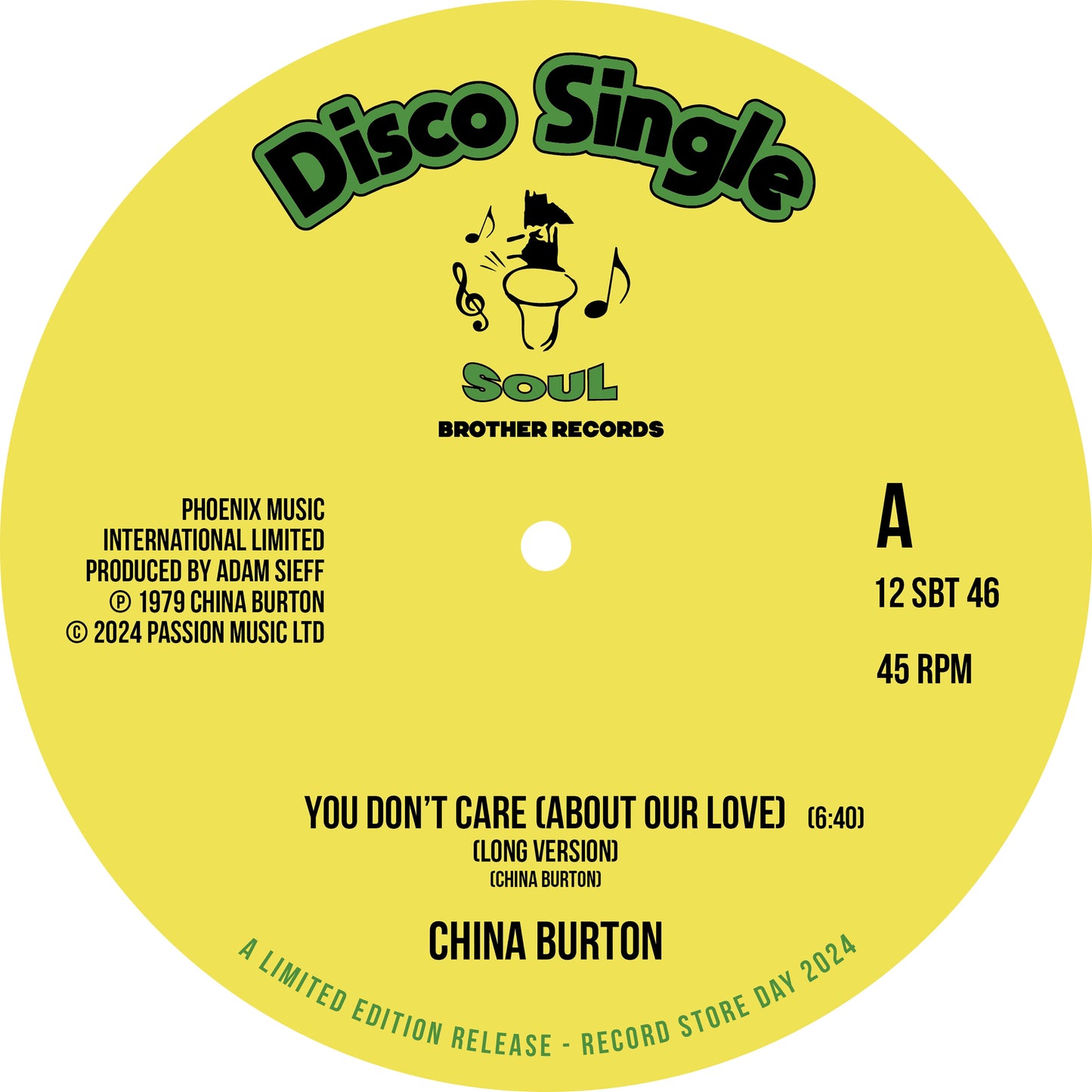 CHINA BURTON - You Don’t Care (About Our Love)
