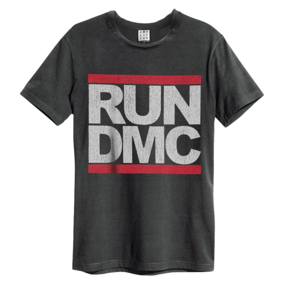 RUN DMC - RUN DMC Logo T-Shirt (Charcoal)