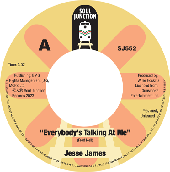Jesse James - Everybody’s Talking at Me/You’re More Than A Friend Of Mine [7