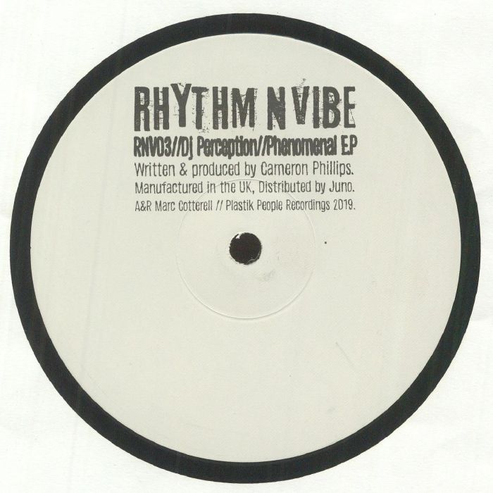 DJ PERCEPTION - Phenomenal EP (reissue)
