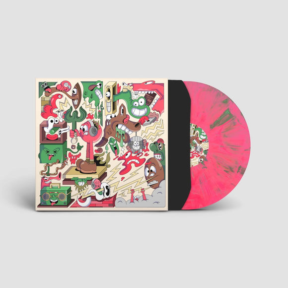 Objectiv - Seasoned / The Goons [Pink vinyl with Green flecks]