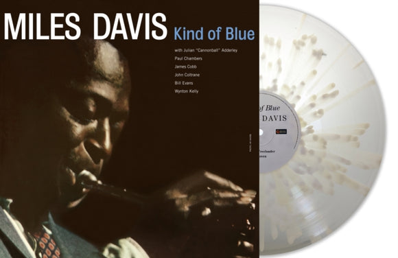 MILES DAVIS - Kind Of Blue (Clear/White Splatter Vinyl)