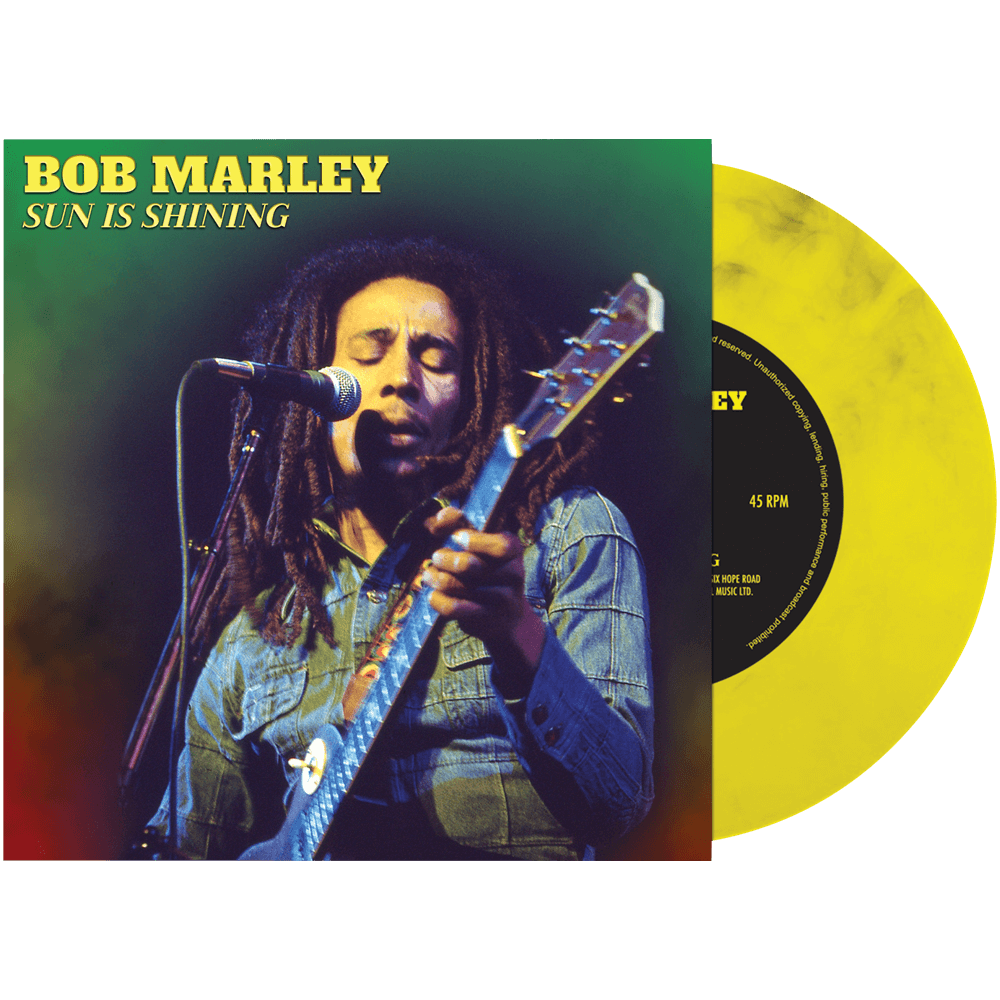 BOB MARLEY - Sun Is Shining (Yellow Marble Vinyl)