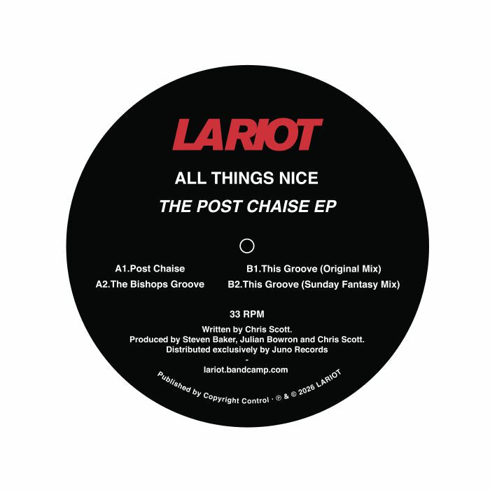 ALL THINGS NICE - The Post Chaise EP (reissue)