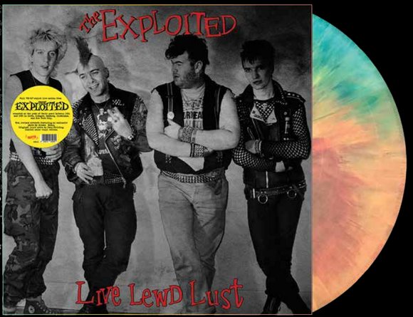 EXPLOITED - LIVE LEWD LUST [Coloured Vinyl]