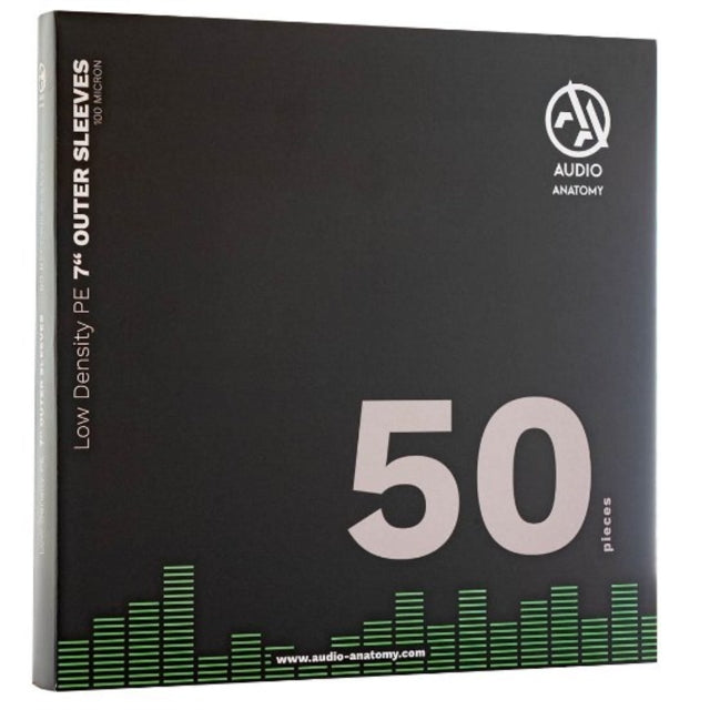 50x7 Inch PE Low Density Outer Sleeves 100 Micron