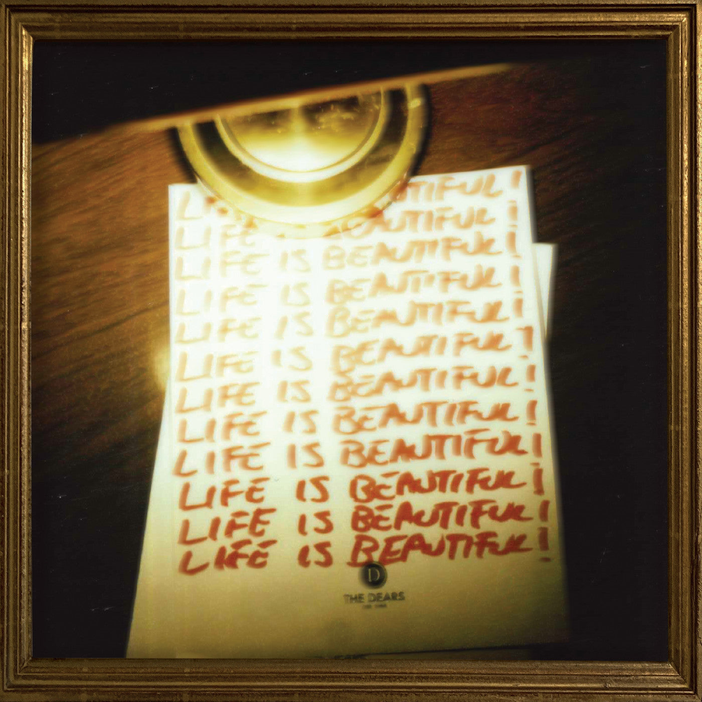 The Dears - Life Is Beautiful! Life Is Beautiful! Life Is Beautiful! (GOLD VINYL)
