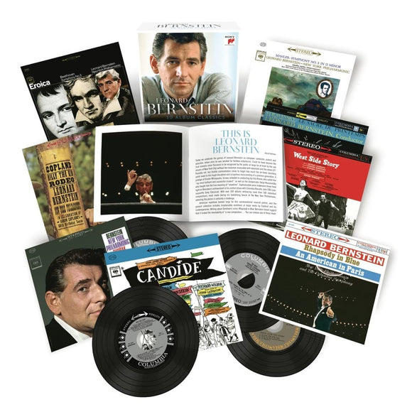 LEONARD BERNSTEIN - 10 ALBUM CLASSICS [11 CD Box Set]