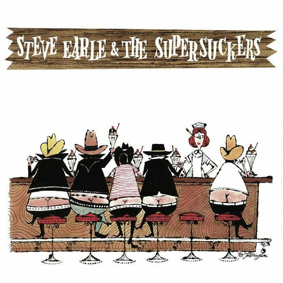Steve Earle & The Supersuckers – Steve Earle & The Supersuckers [Red LP]