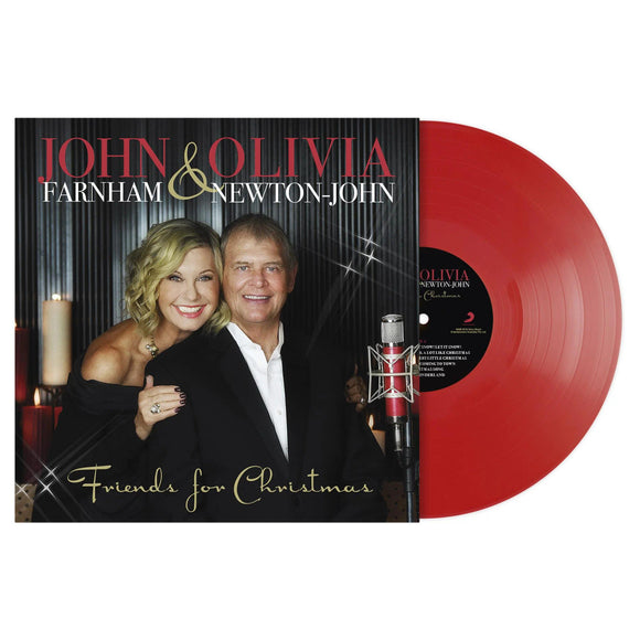 JOHN FARNHAM / OLIVIA NEWTON-JOHN - FRIENDS FOR CHRISTMAS (RED VINYL)