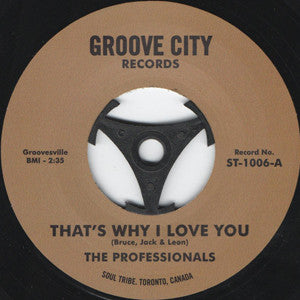 THE PROFESSIONALS - THAT’S WHY I LOVE YOU (Single Sided)