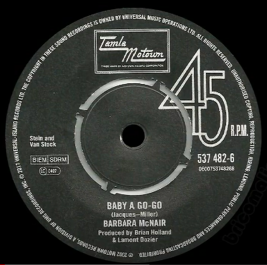 BARBARA MCNAIR / CHRIS CLARK - BABY A GO-GO / SOMETHING’S WRONG