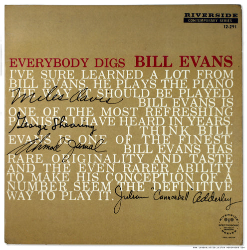 Bill Evans Trio - Everybody Digs Bill Evans (1LP)