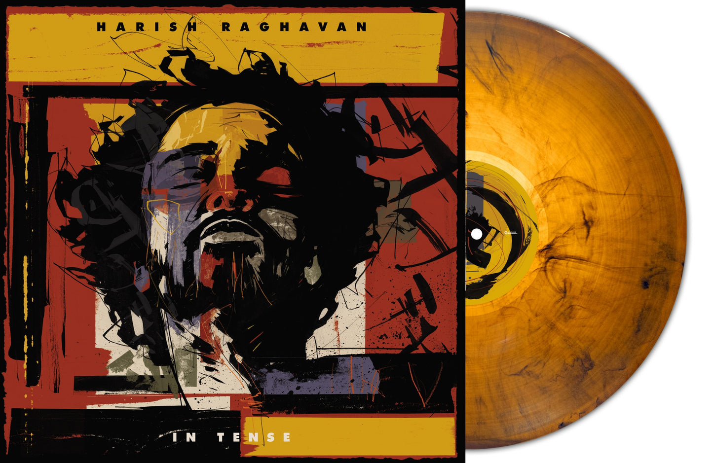 Harish Raghavan - In tense (Orange Marble Vinyl)