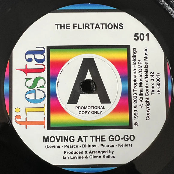 THE FLIRTATIONS - MOVING AT THE GO-GO / QUEEN ON A THRONE [7