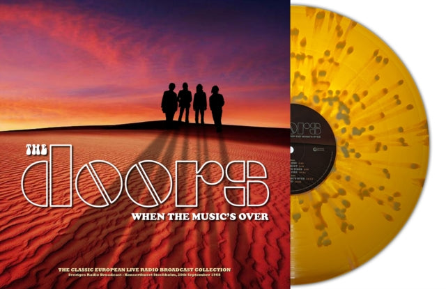 The DOORS - When The Musics Over - Stockholm 1968 (Orange/White Splatter Vinyl)