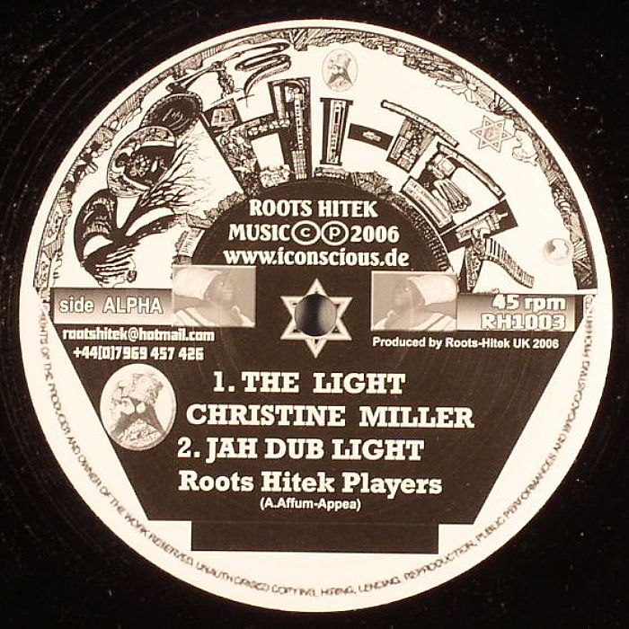 Christine Miller – The Light / Trod Away Home 10”