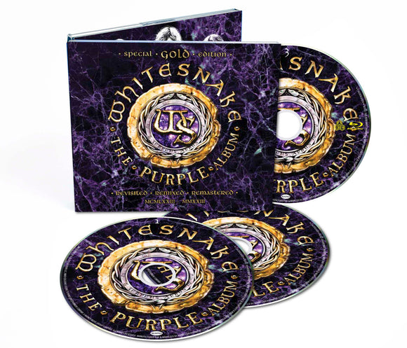 Whitesnake - The Purple Album: Special Gold Edition 3 disc set [2CD + BluRay]