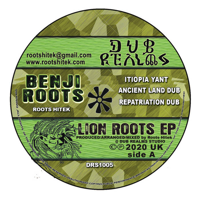 Benji Roots & Roots Hitek - Itopia Yant / Wh’ Appen – Lion Roots EP