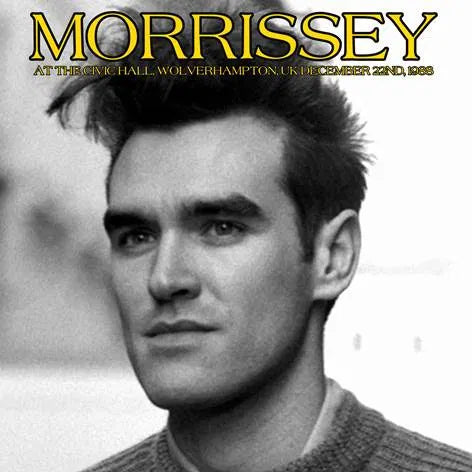 MORRISSEY - At The Civic Hall. Wolverhampton. Uk December 22Nd. 1988