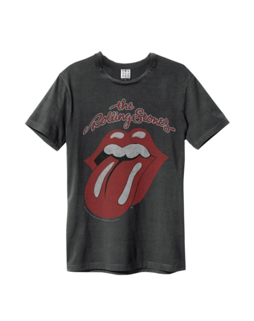 ROLLING STONES - Vintage Tongue T-Shirt (Charcoal)