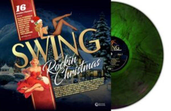Various Artists - Swing Into A Rockin Christmas (Green Marble Vinyl)