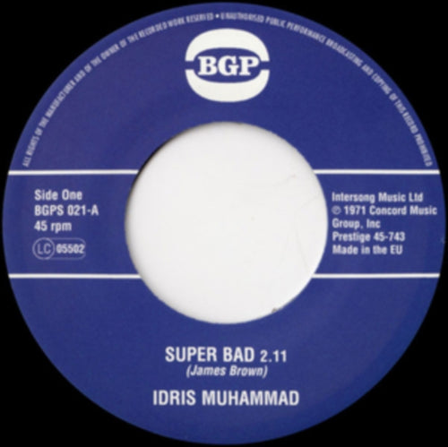 Idris Muhammad - Super Bad/Express Yourself [7" Vinyl]