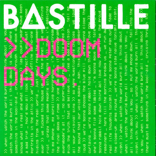 BASTILLE - DOOM DAYS [7" Vinyl]