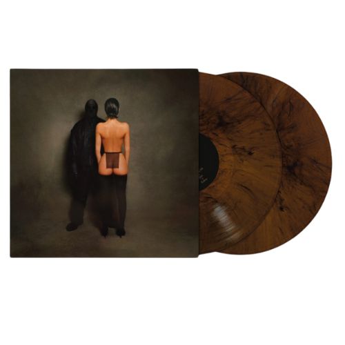 ¥$ (KANYE WEST & TY DOLLA SIGN) - Vultures 1 (Brown Marble Vinyl)