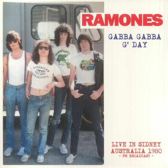 RAMONES - Gabba Gabba G'day [Translucent Pink Vinyl]