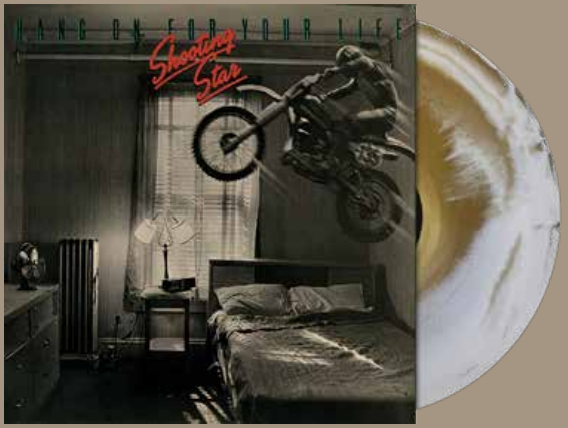 SHOOTING STAR - Hang On For Your Life (White/Gold Sunburst Vinyl)