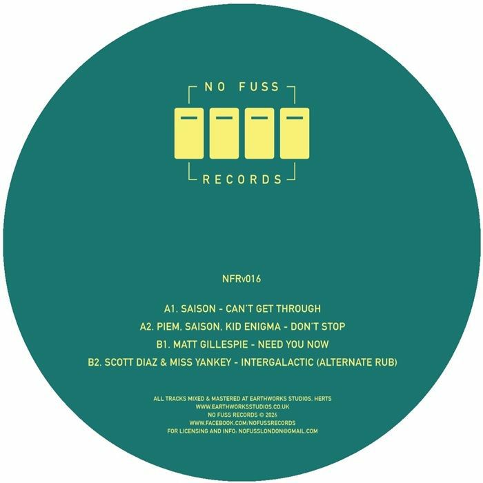 SAISON / PIEM / KID ENIGMA / MATT GILLESPIE / SCOTT DIAZ / MISS YANKEY - NFRV 016