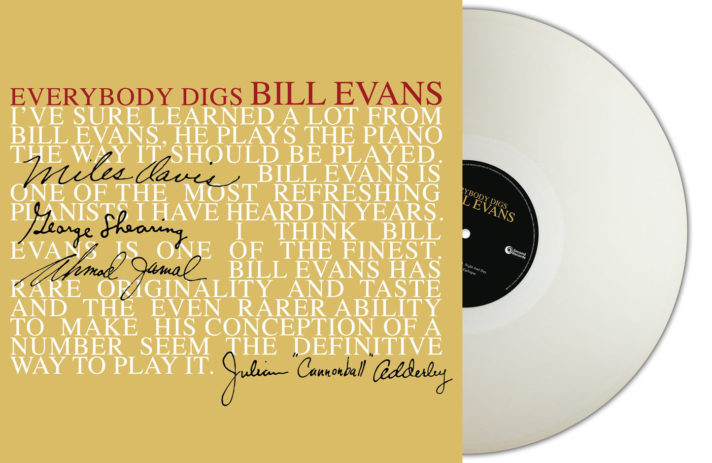 BILL EVANS TRIO - Everybody Digs Bill Evans (Natural Clear Vinyl)