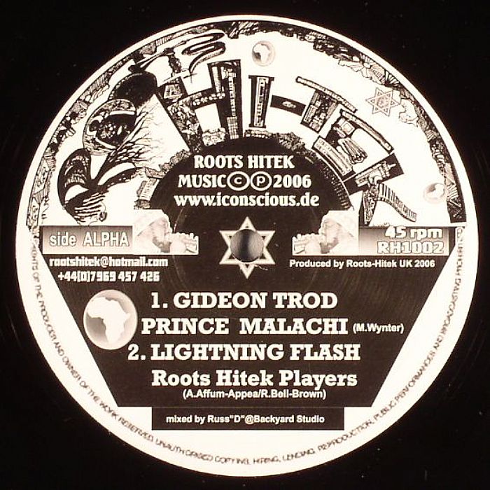 Prince Malachi – Gideon Trod / Tradition 10”