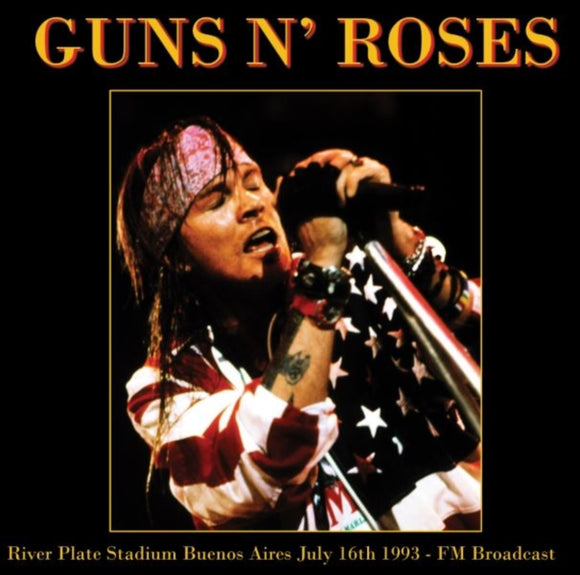 GUNS N' ROSES - RIVER PLATE STADIUM BUENOS AIRES JULY 16TH 1993 - FM BROADCAST (YELLOW VINYL)