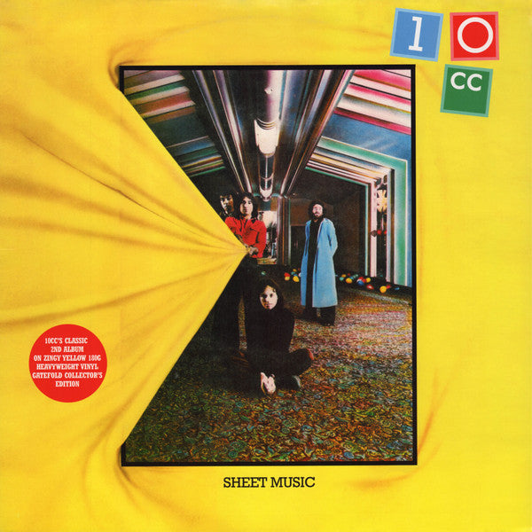 10CC - Sheet Music (Yellow Vinyl)